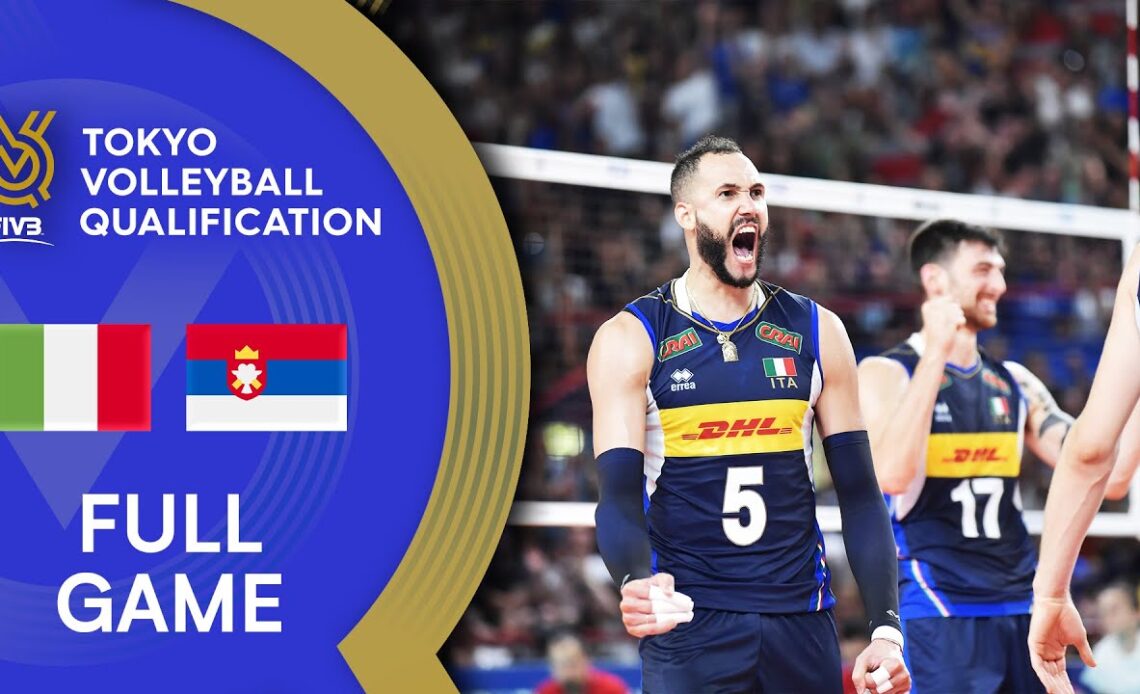 ITA🇮🇹 vs. SRB🇷🇸 - Men’s OQT 2019 - Full Match