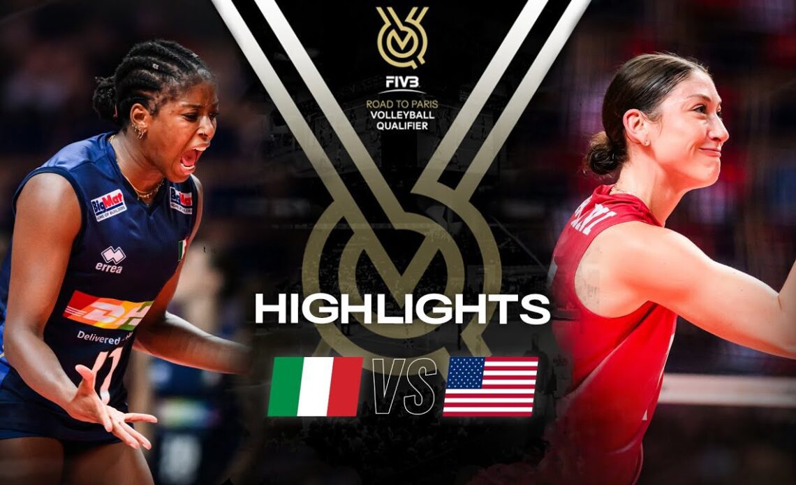 🇮🇹 ITA vs. 🇺🇸 USA - Highlights | Women's OQT 2023