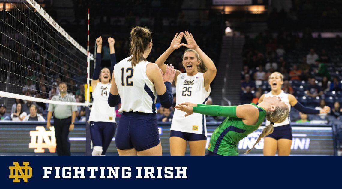 Irish Sweep Illinois in Home Opener – Notre Dame Fighting Irish – Official Athletics Website
