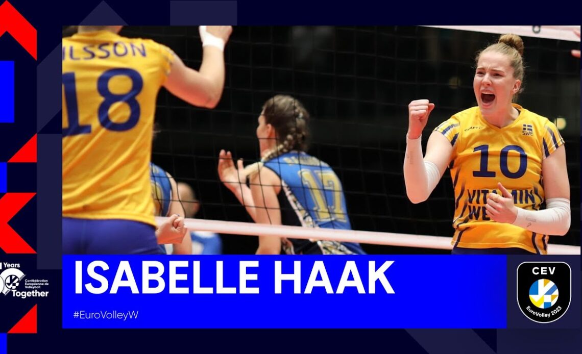 Isabelle Haak's Best Mments I CEV EuroVolley 2023 Women