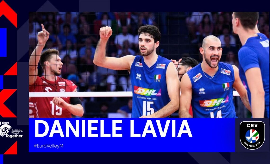 Italy's Daniele Lavia I Best Moments I CEV EuroVolley 2023 Men