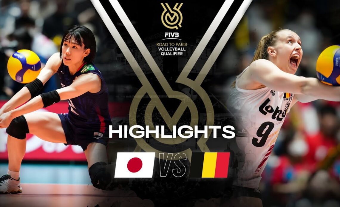 🇯🇵 JPN vs. 🇧🇪 BEL - Highlights | Women's OQT 2023