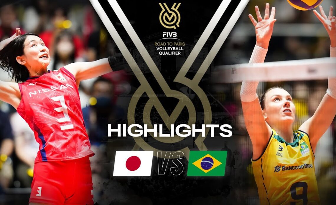 🇯🇵 JPN vs. 🇧🇷 BRA - Highlights | Women's OQT 2023