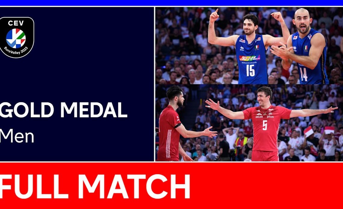 LIVE | Italy vs. Poland - CEV EuroVolley 2023