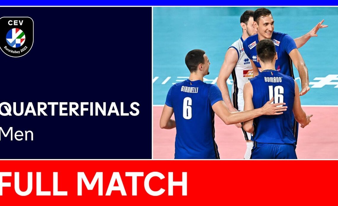 LIVE | Italy vs. The Netherlands - CEV EuroVolley 2023