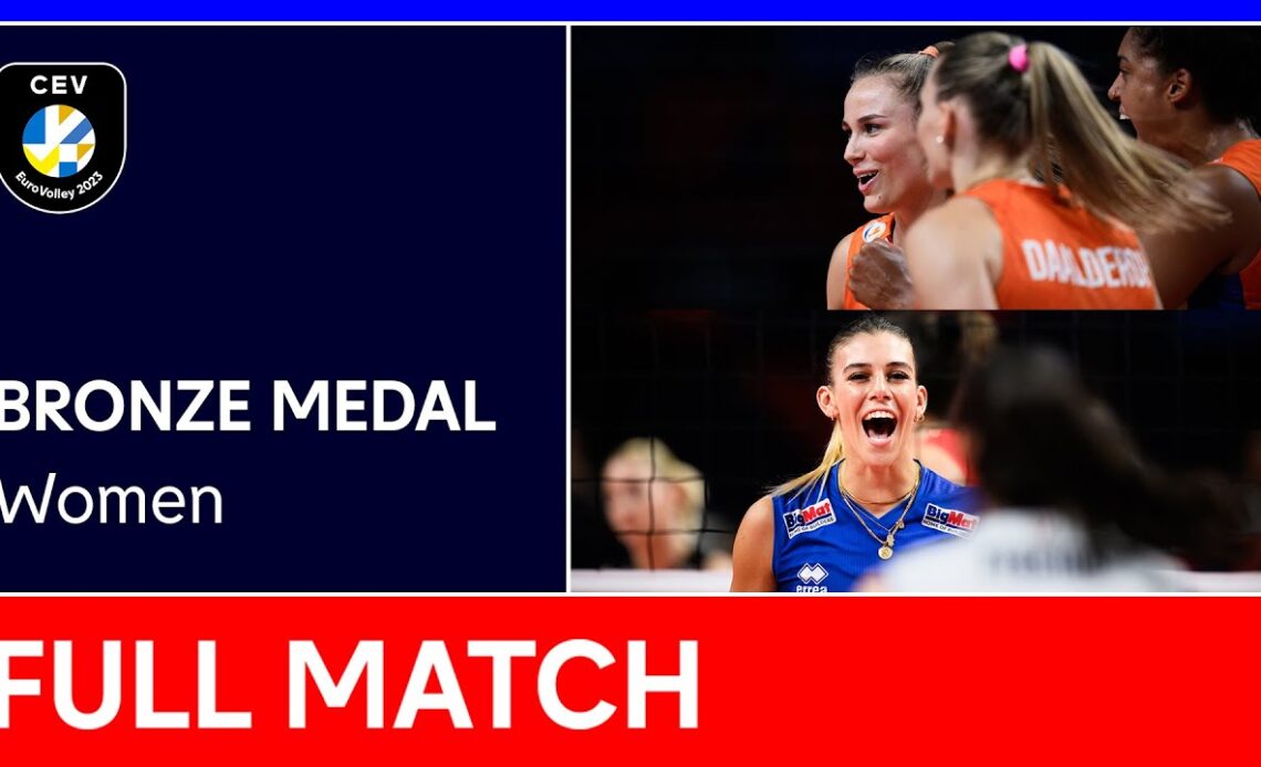 LIVE | The Netherlands vs. Italy - CEV EuroVolley 2023
