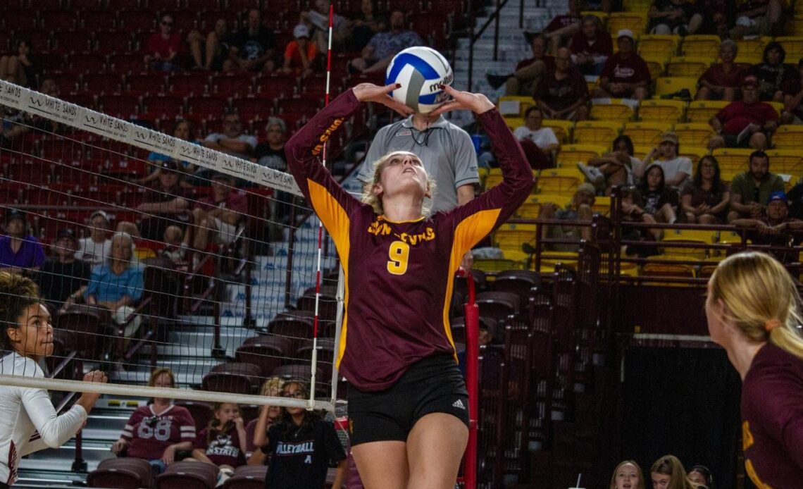 Lumberjack Classic Awaits Undefeated Sun Devil Volleyball