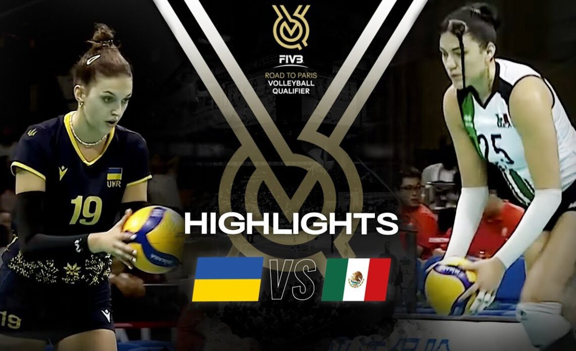 🇲🇽 MEX vs. 🇺🇦 UKR - Highlights | Women's OQT 2023