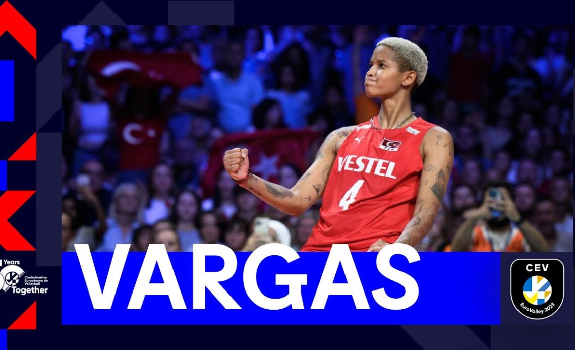Magical Melissa Vargas Moments I Spikes, Aces & More I CEV EuroVolley 2023