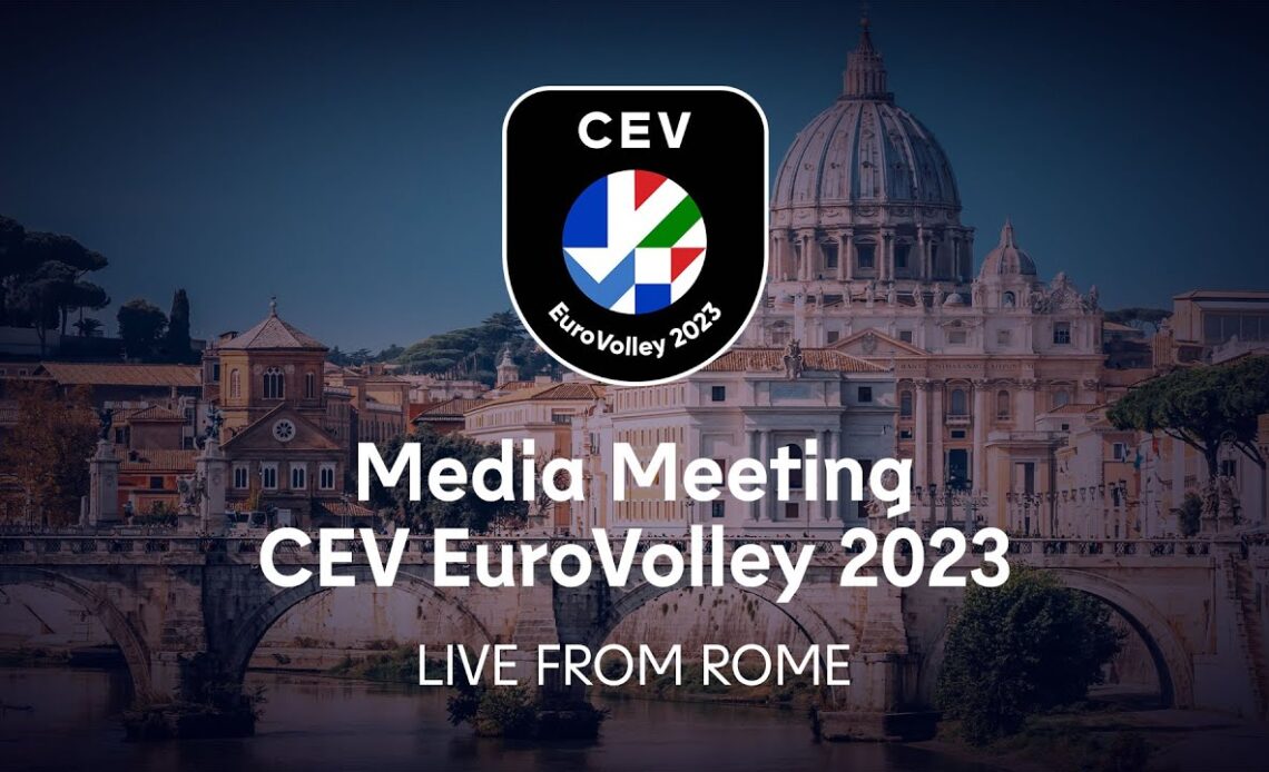 Media Meeting with the Men's Semifinalists | CEV EuroVolley 2023