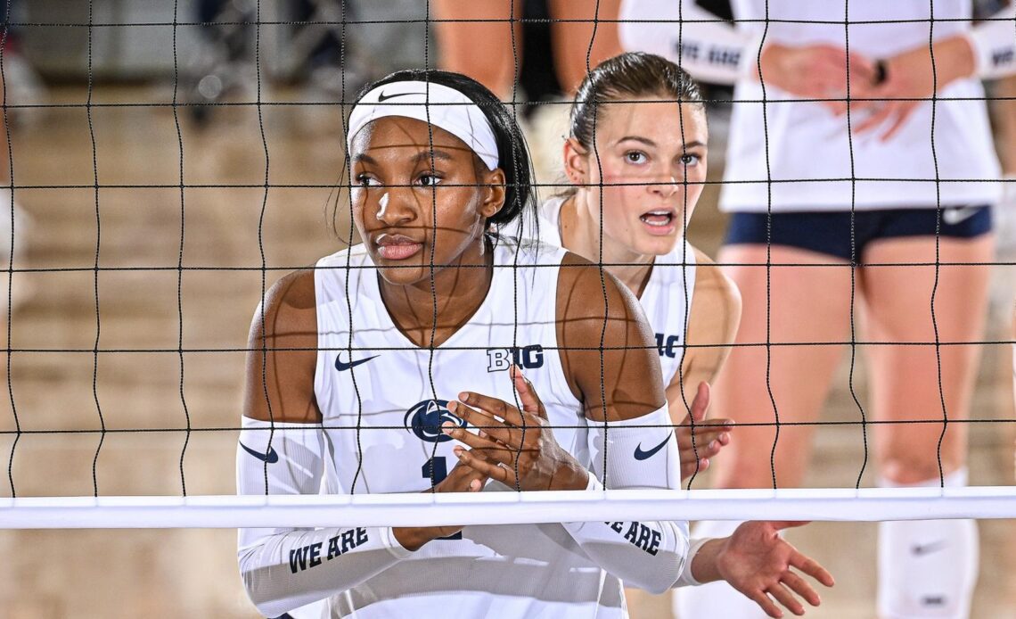 No. 15 Women's Volleyball Set for B1G Match at Northwestern