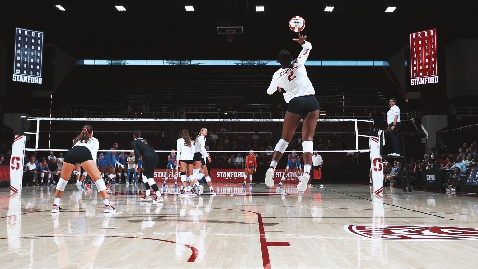 No. 7 Texas vs. No. 2 Stanford volleyball Score, live stats, how to