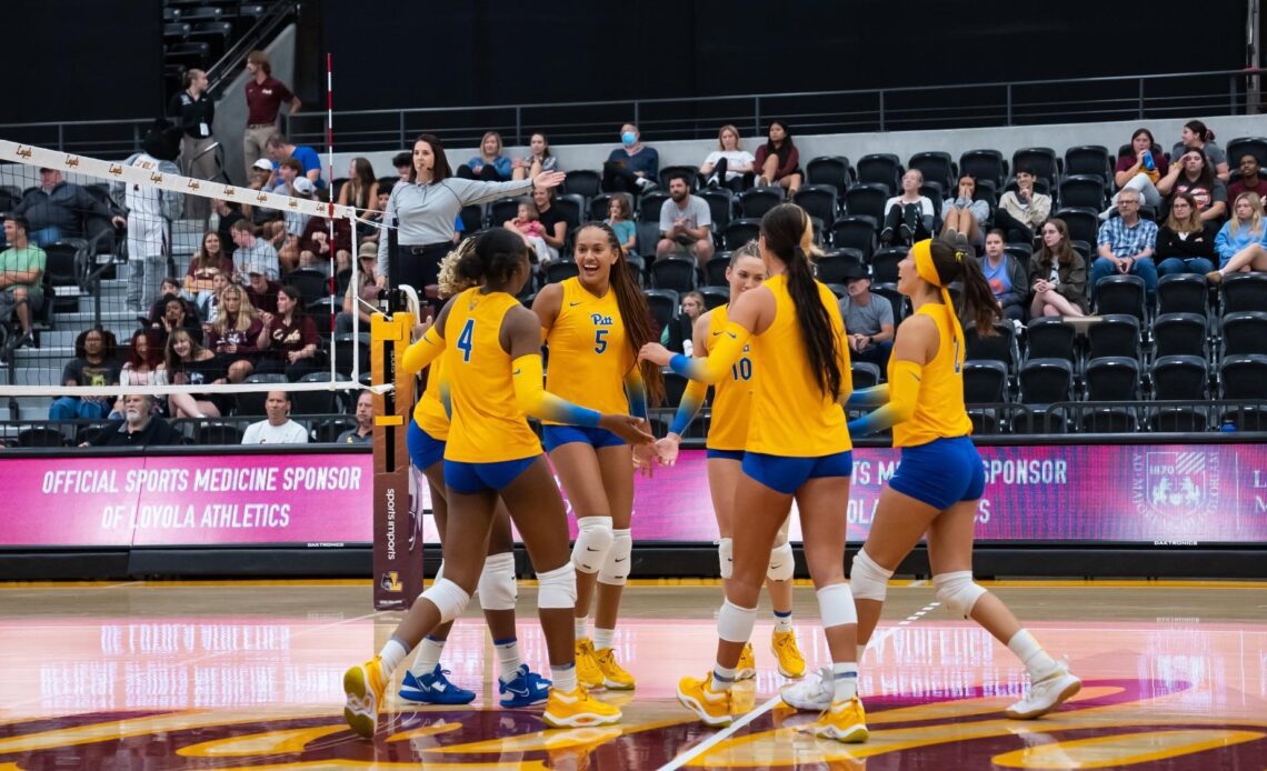 No. 9 Pitt Earns Sweep Over Loyola Chicago