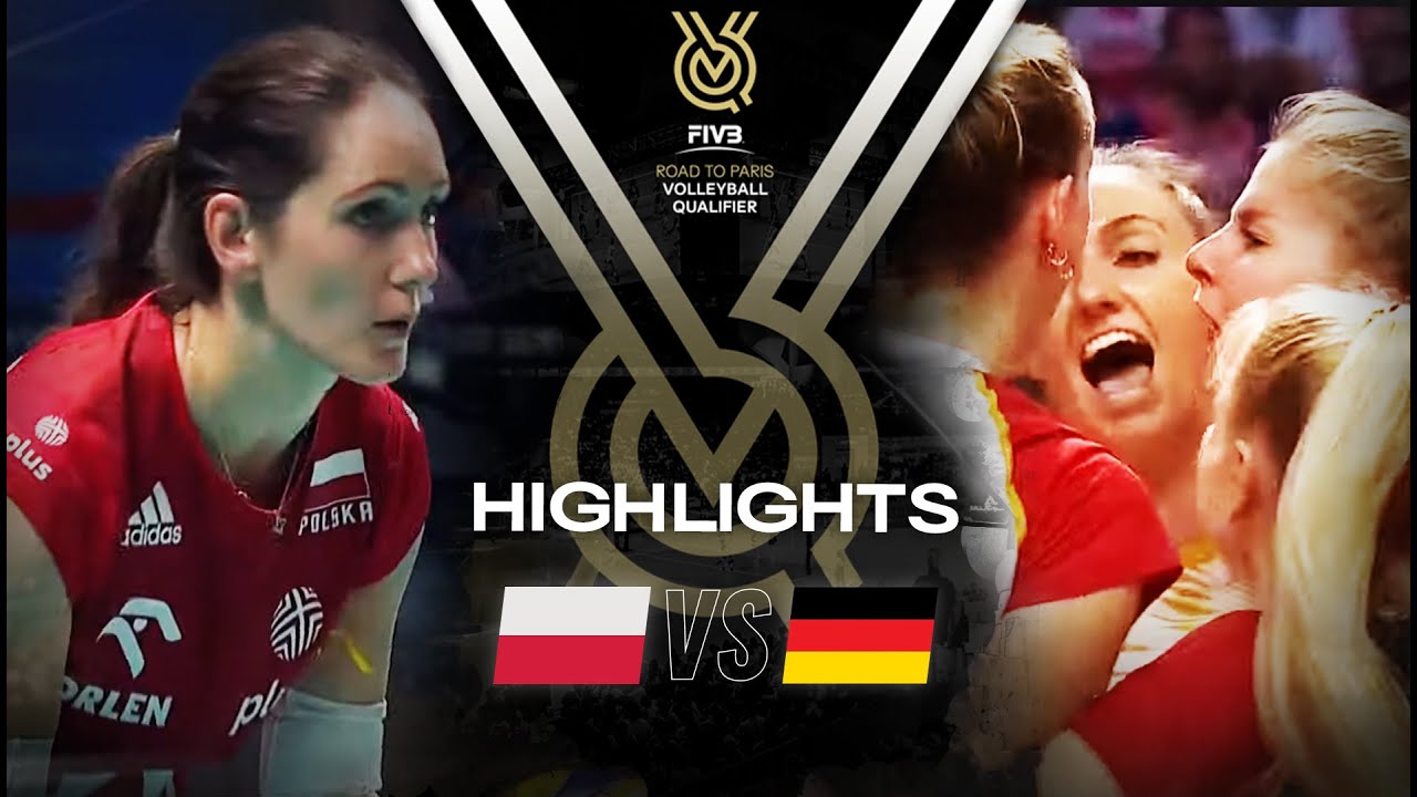 Pol Vs Ger Highlights Women S Oqt Vcp Volleyball