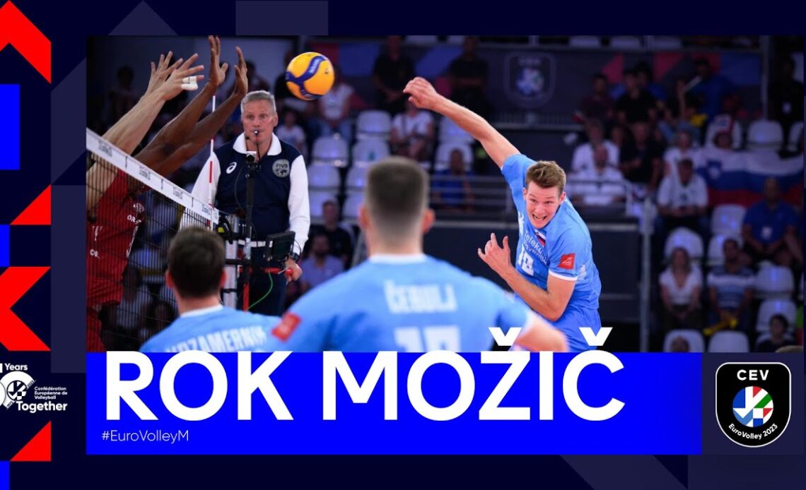 Rising Star I Možič Rok Best Moments I CEV EuroVolley 2023 Men