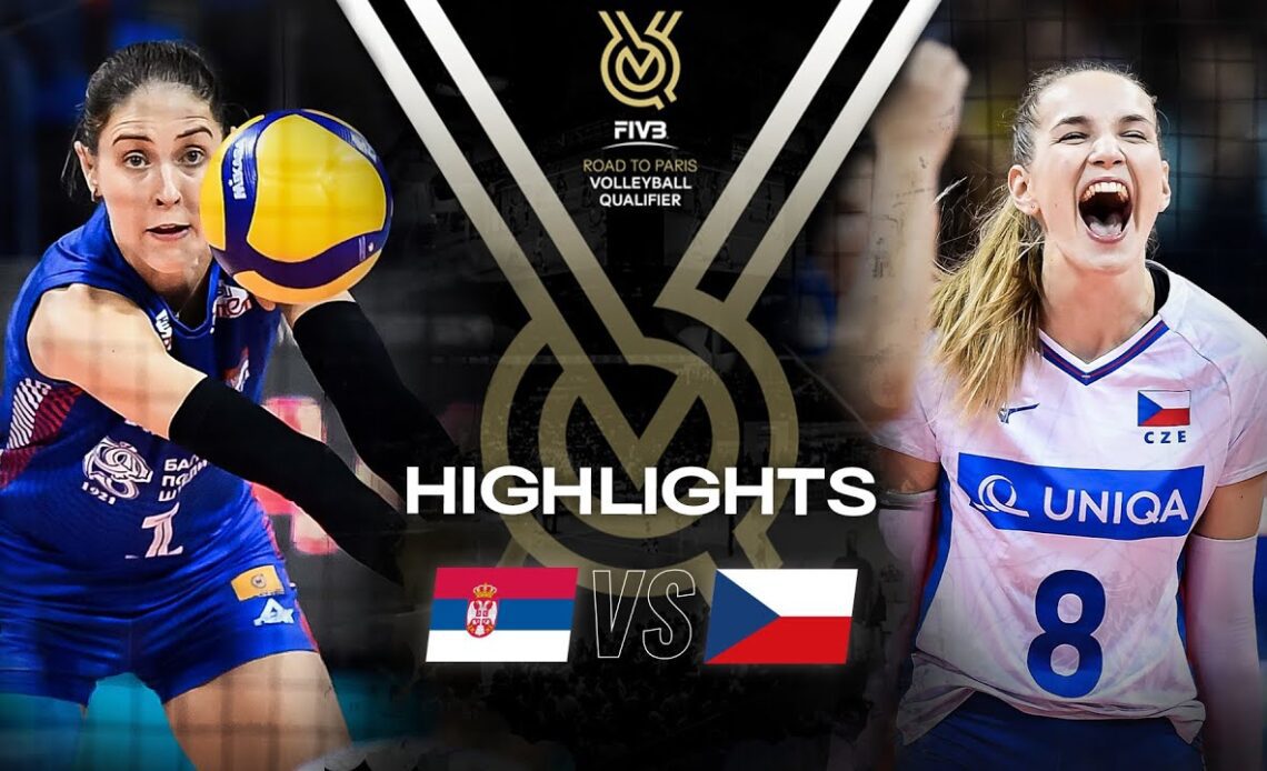 🇷🇸 SRB vs. 🇨🇿 CZE - Highlights | Women's OQT 2023