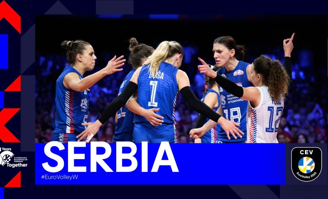 Serbia's Best Moments I CEV EuroVolley 2023 Women