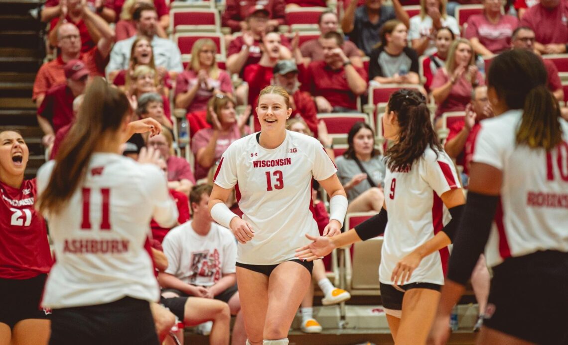 Serving up six: Badgers open home season vs. No. 24 Tennessee