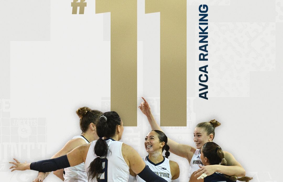 Tech Boosts to No. 11 in AVCA Top 25 – Georgia Tech Yellow Jackets