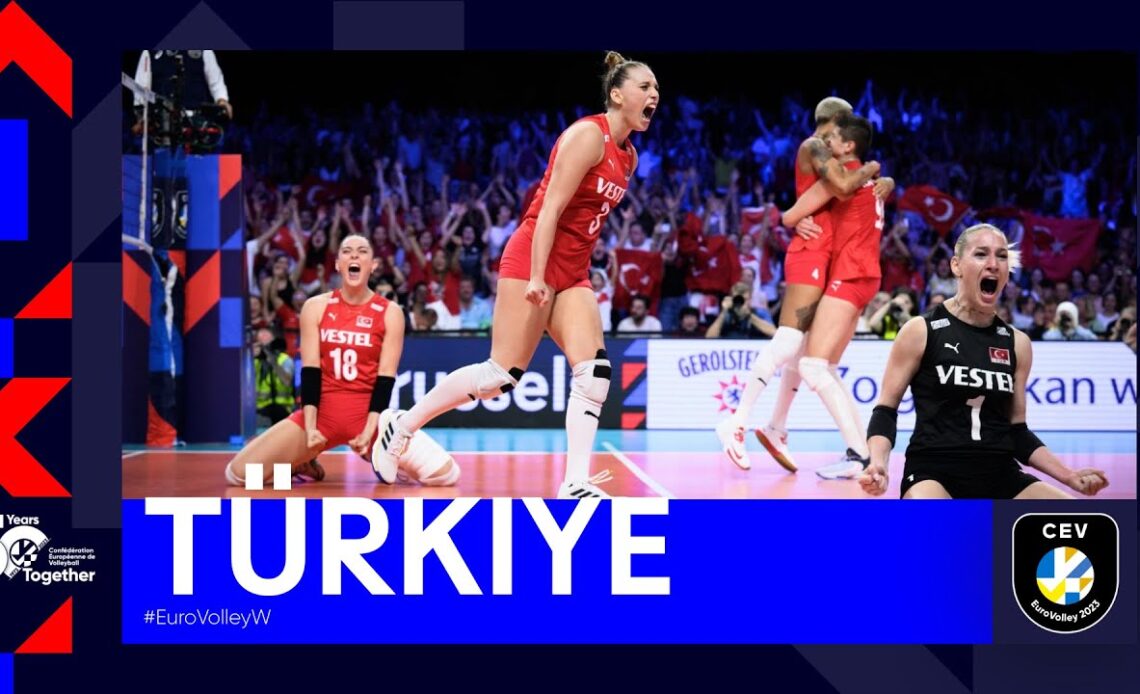 Türkiye's Best Moments I CEV EuroVolley 2023 Women