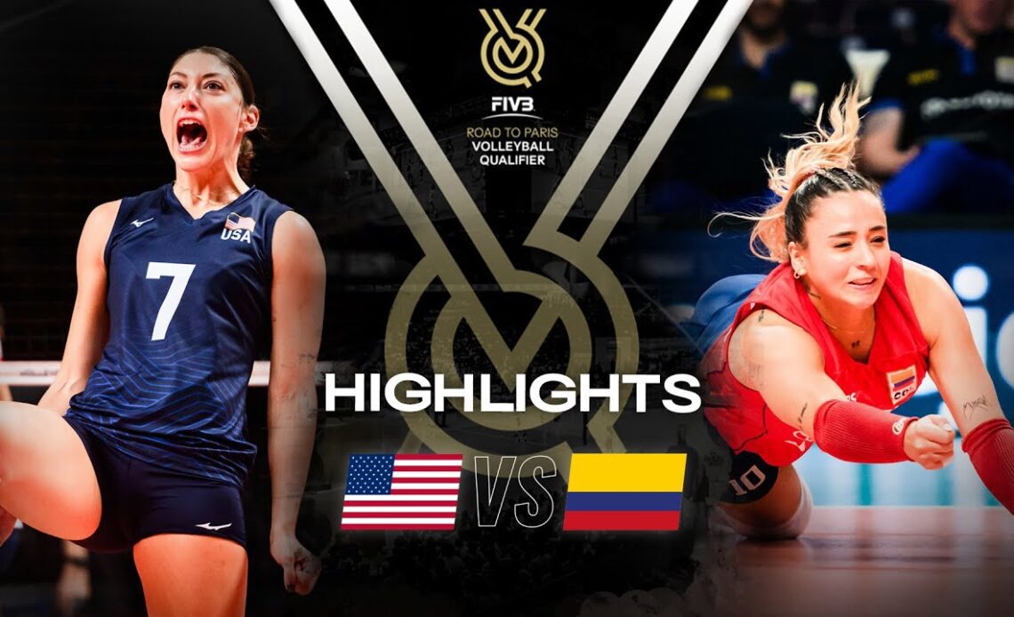 🇺🇸 USA vs. 🇨🇴 COL - Highlights | Women's OQT 2023
