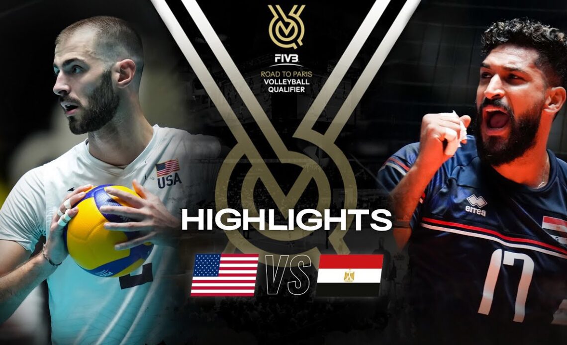 🇺🇸 USA vs. 🇪🇬 EGY - Highlights | Men's OQT 2023