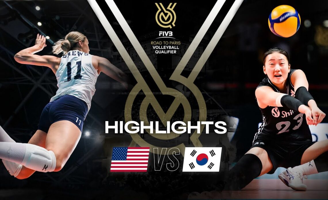 🇺🇸 USA vs. 🇰🇷 KOR - Highlights | Women's OQT 2023