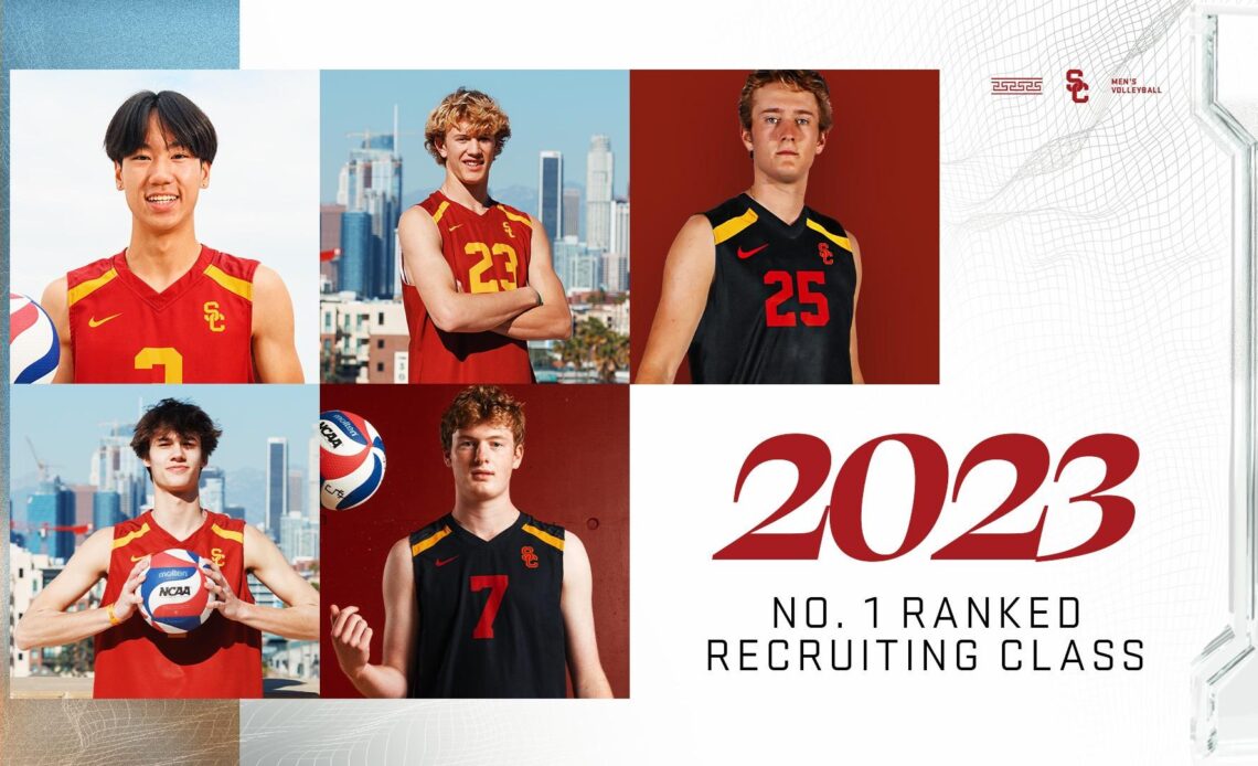USC Men’s Volleyball Freshman Class Ranked No. 1 by Volleyball Mag