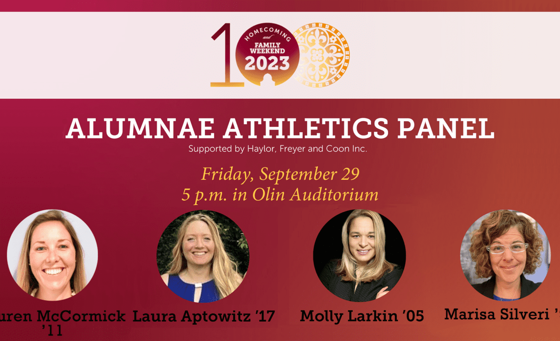 Union to Host Alumnae Athletics Panel During Homecoming