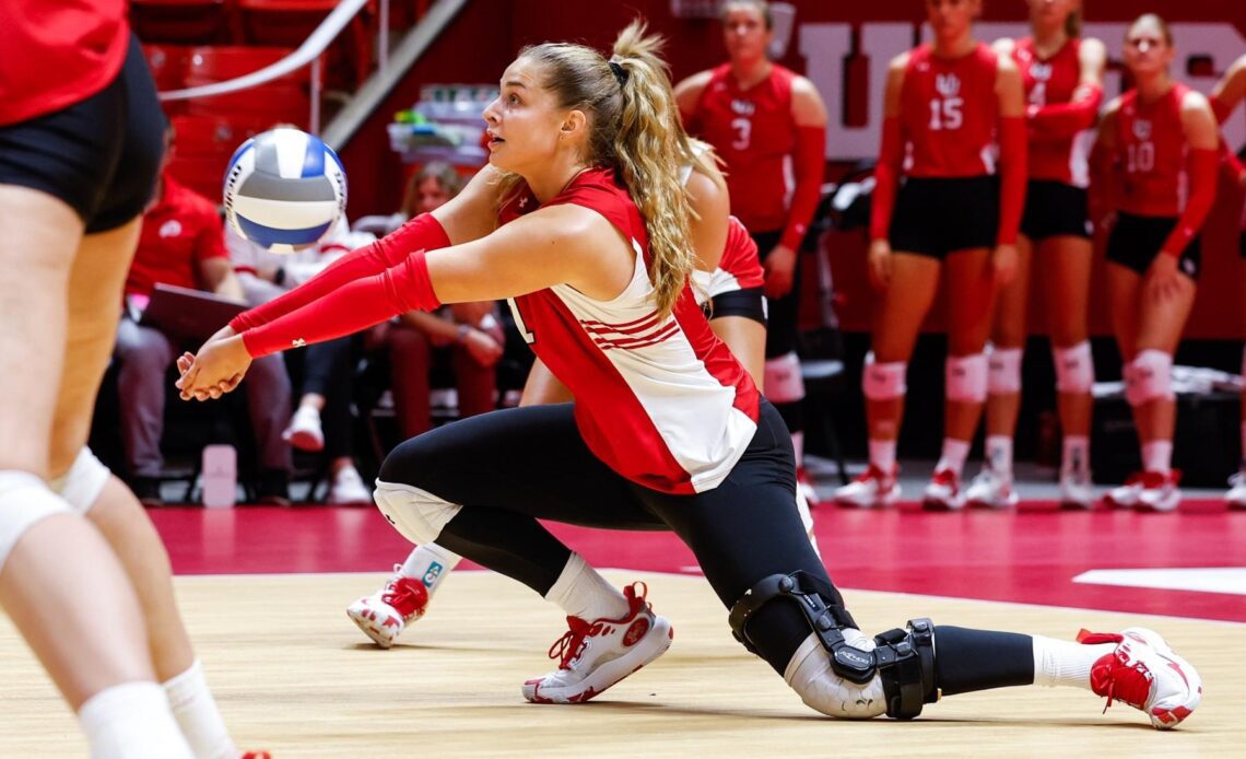 Utah Volleyball Closes Out Non-Conference Play against BYU and Weber State