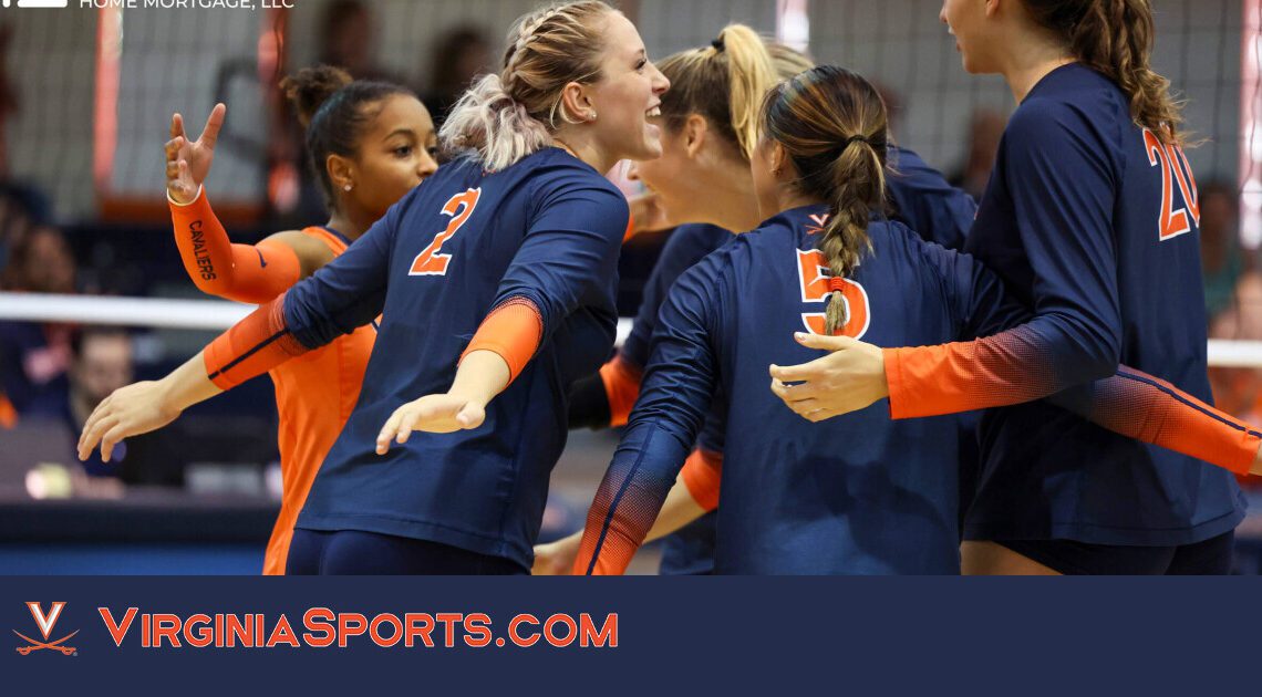 Virginia Volleyball || Cavaliers Open ACC Play at North Carolina, Duke this Weekend