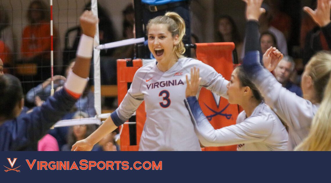 Virginia Volleyball || Virginia Earn First ACC Win over Syracuse