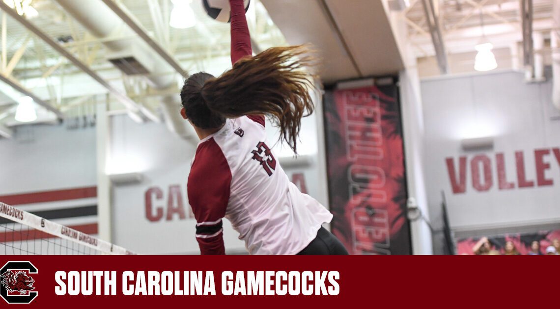 Volleyball Conquers Troy to End Home Stand – University of South Carolina Athletics