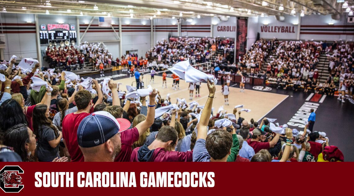 Volleyball Hosts Miami and Troy for Weekend Round Robin Tournament – University of South Carolina Athletics