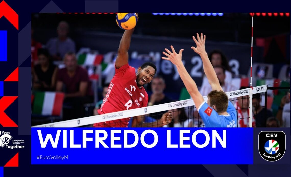 Wilfredo Leon's Unbelievable Moments at the CEV EuroVolley 2023