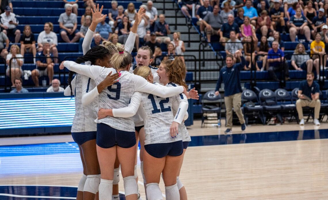 Women's Volleyball Set for Matches at Temple and No. 2 Louisville