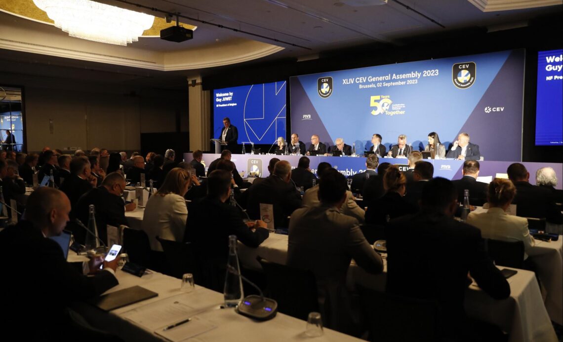 WorldofVolley :: A Triumph for Democracy at the XLIV CEV General Assembly