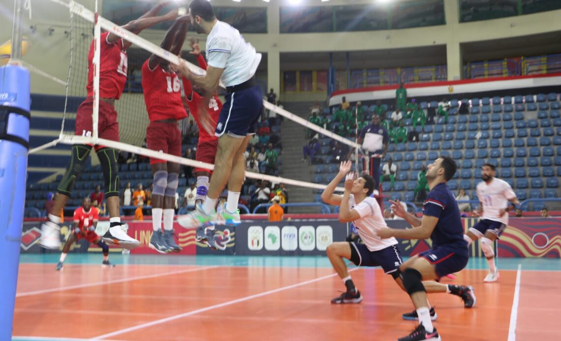 WorldofVolley :: African Nations Volleyball Championship: Quarterfinalists Decided