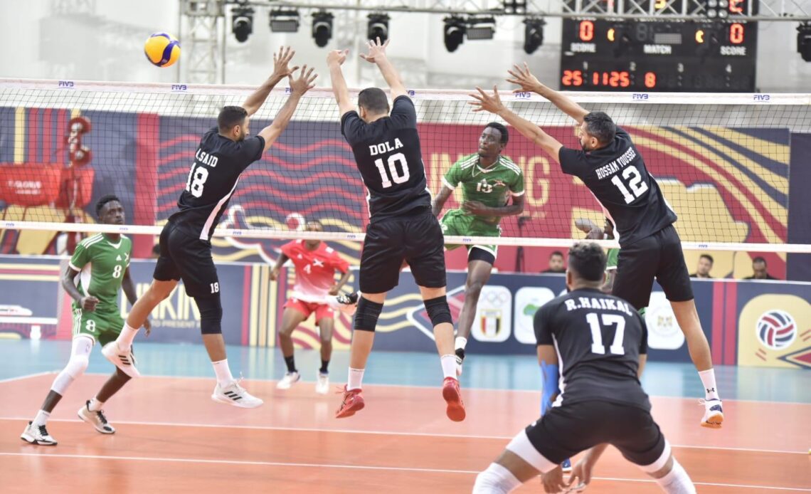 WorldofVolley :: Egypt Dominates Opening Match of Men's African Nations Championship