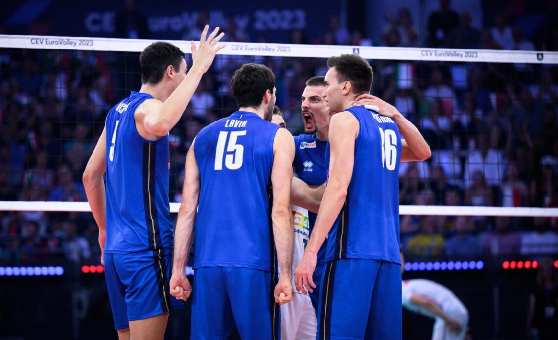 WorldofVolley :: EuroVolley M: Italy Triumphs Over France, Eyes EuroVolley Gold Once Again