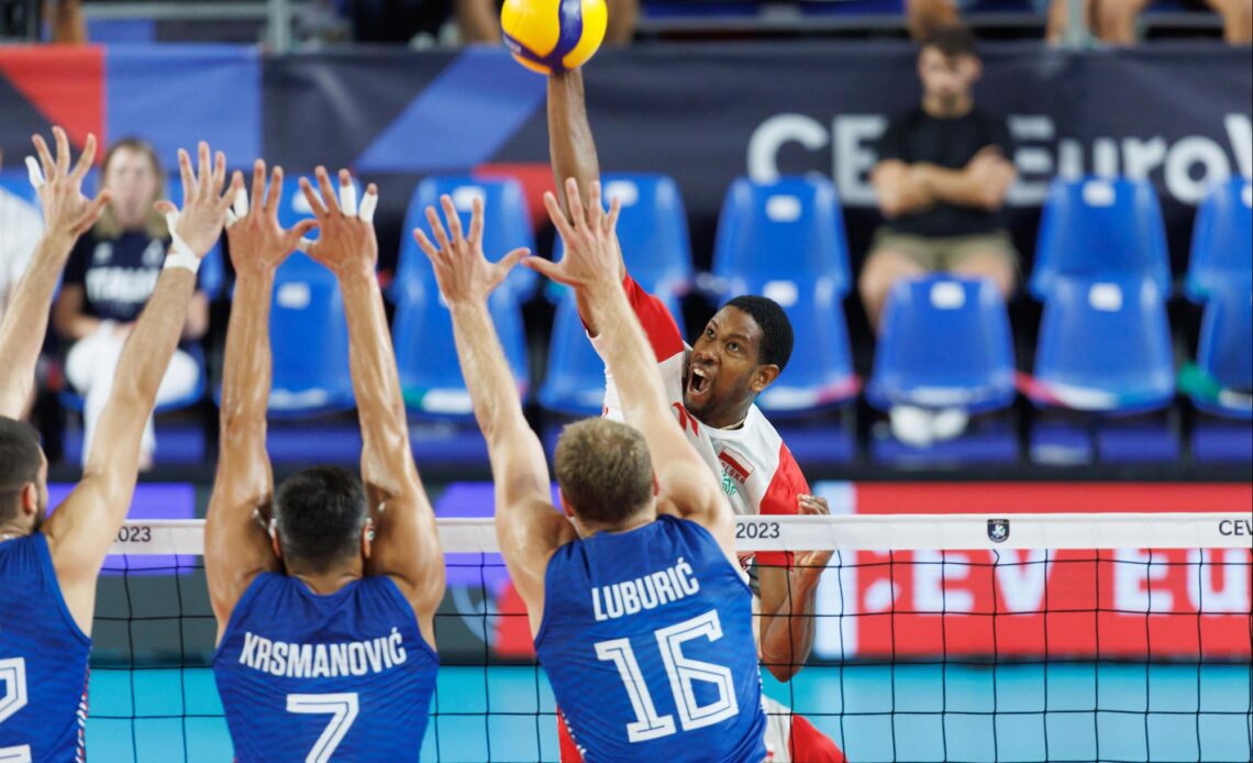 WorldofVolley :: EuroVolley M: Poland Triumphs Over Serbia to Secure EuroVolley 2023 Semifinal Spot