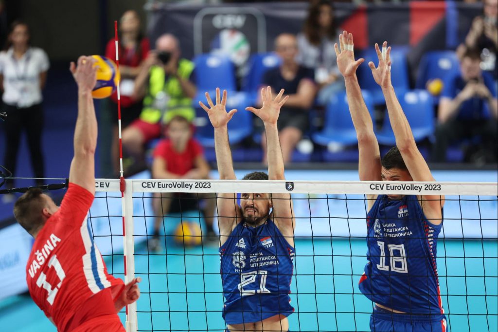 WorldofVolley :: EuroVolley M: Serbia Advances to EuroVolley 2023 Quarterfinals