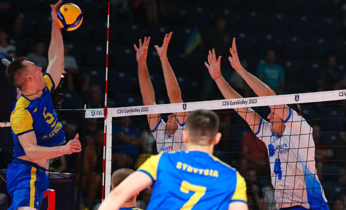 WorldofVolley :: EuroVolley M: Slovenia and France Secure Semifinal Spots in EuroVolley Rematches