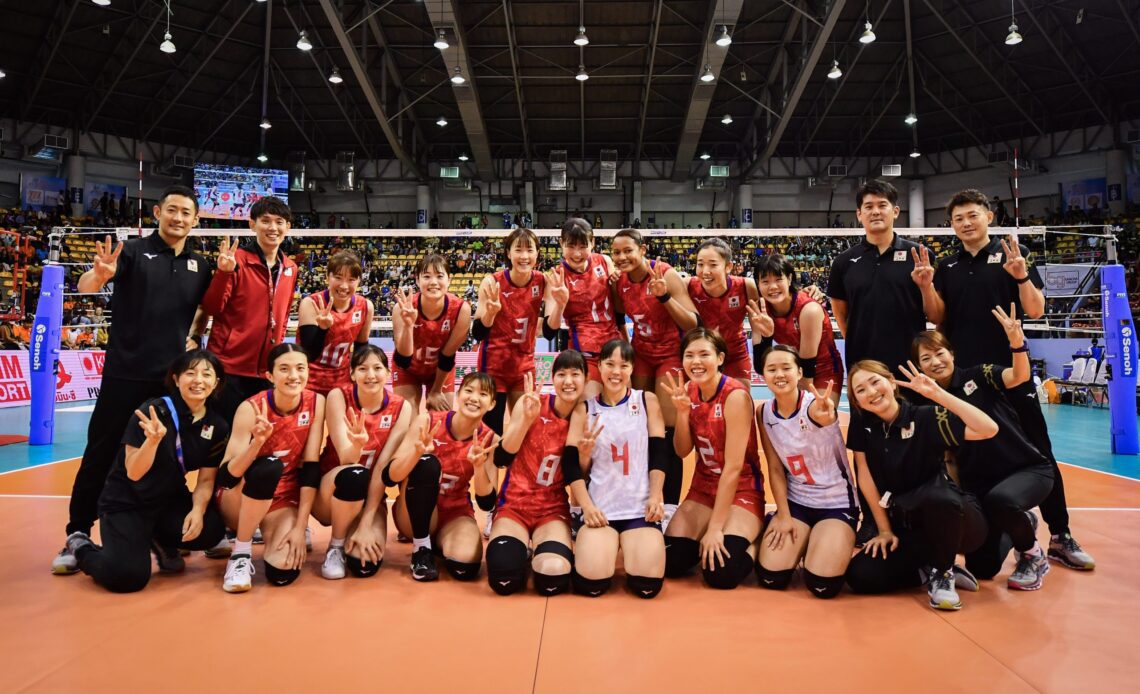 WorldofVolley :: Japan Clinches Bronze in Thrilling Clash at 22nd Asian Senior Women’s Volleyball Championship