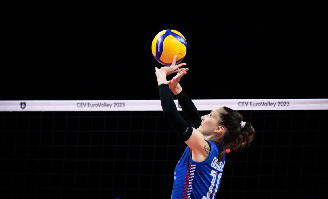 WorldofVolley :: Maja Ognjenović Joins Serbia's Volleyball Team in China Ahead of Olympic Qualifiers