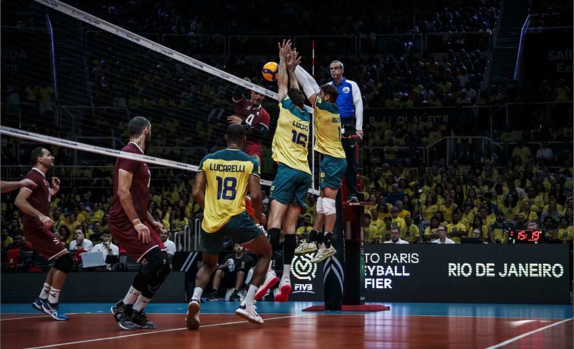 WorldofVolley :: Olympic Qualifiers Pool A: Brazil and Italy Triumph in Opening Matches