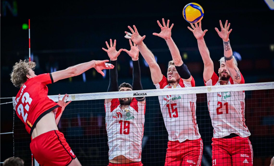 WorldofVolley :: Opening Day of Pool C Olympic Qualifiers: Poland, Canada, Argentina, and Bulgaria Triumph