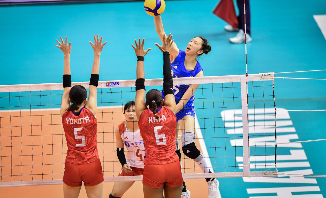 WorldofVolley :: Semifinal Clashes Set in 22nd Asian Senior Women’s Volleyball Championship