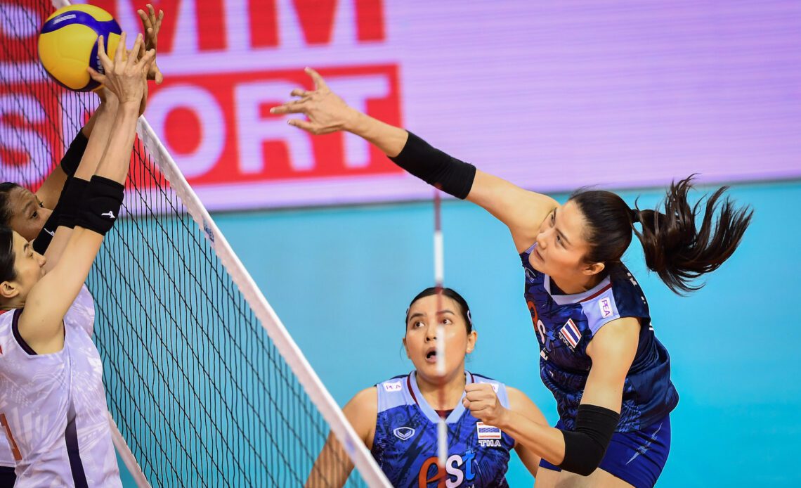 WorldofVolley :: Thailand and China Set for Asian Championship Final; Japan Eyes Bronze