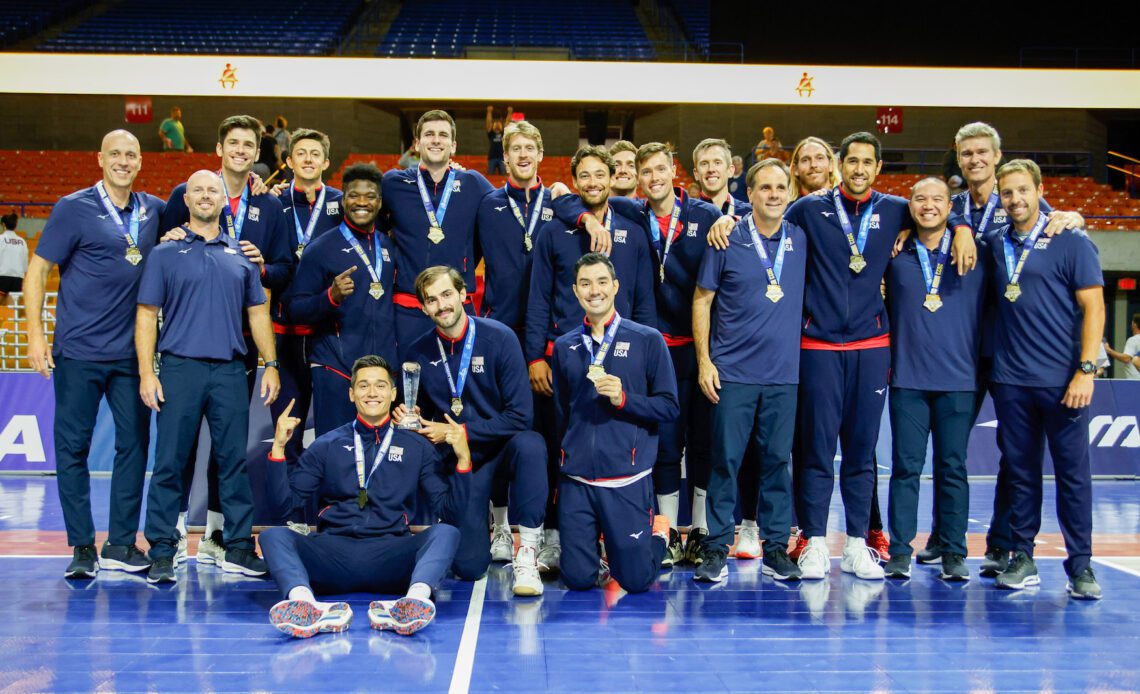 WorldofVolley :: U.S. Men's Volleyball Team Seizes Gold at NORCECA Championship